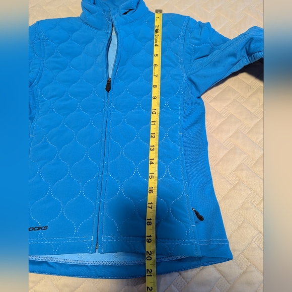 Brooks Blue Quilted Running Jacket Sz.XS - Picture 9 of 12